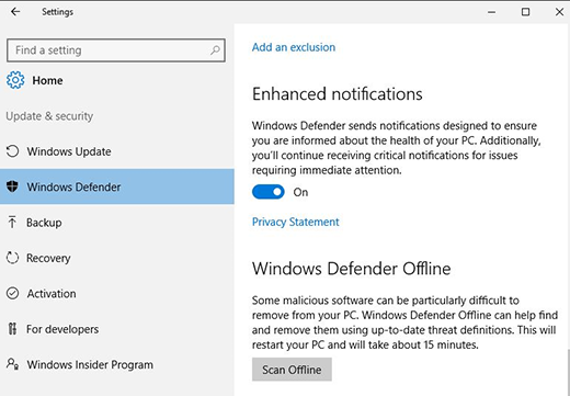 Windows Defender Offline  چیست؟